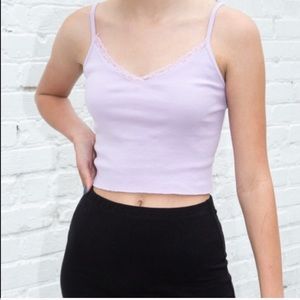 NWOT Brandy Melville Lilac Nicolette Tank Top